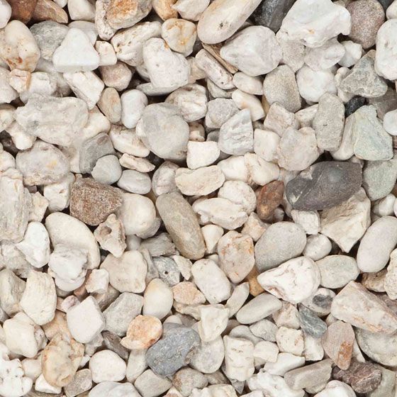 Quarzkies weiß-bunt