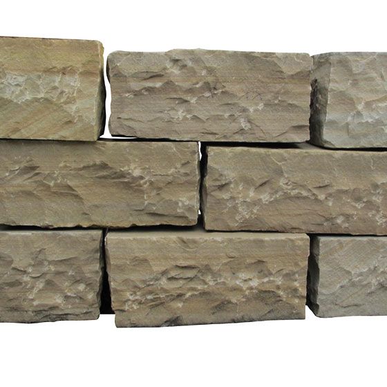 Sandstein Mauerstein Mint Yellow