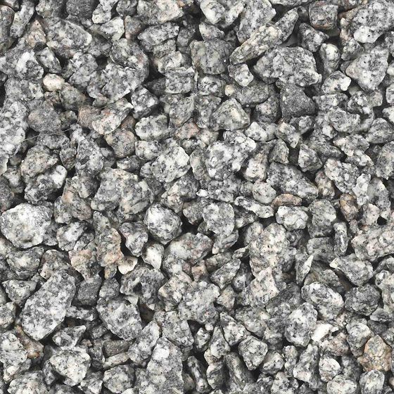 Granit-Splitt grau